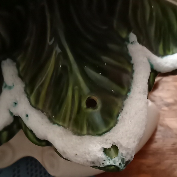 Atlantic Mold Co. Musical Plays Silent Night Vintage Ceramic Christmas Tree - Picture 6 of 14